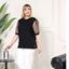 Immagine di CUVY GIRL TOP FLORAL EMBROIDERY